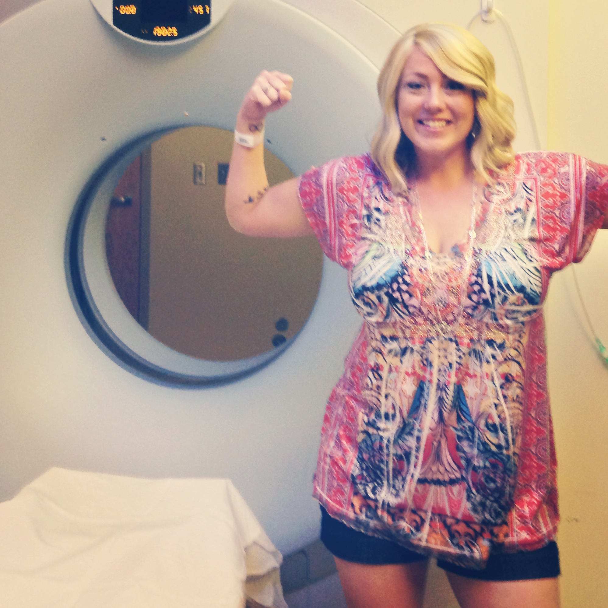 Strength before a scan! (June 2013)