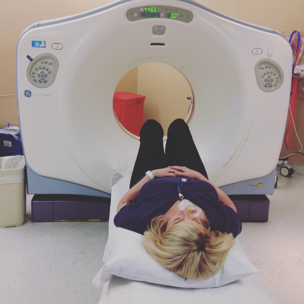 Stephanie in CT SCAN